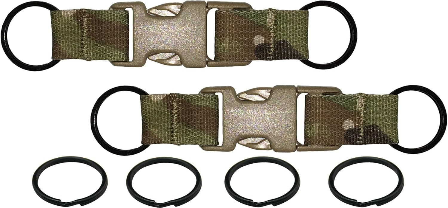 Fire Force Detachable Quick Release Key Ring Made in USA