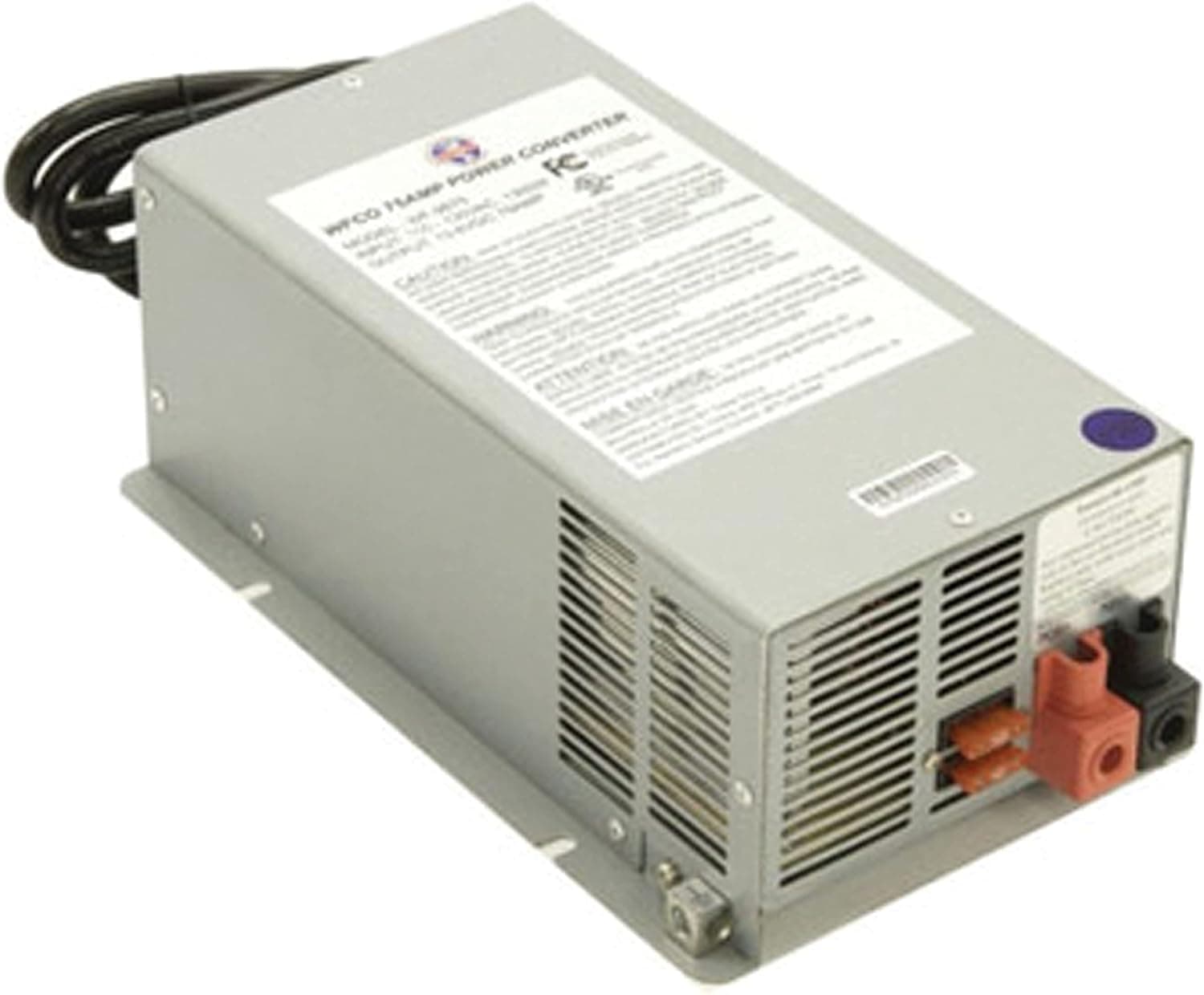 WFCO Arterra WF-9865-AD-CB Converter/Charger - Deckmount - 65 Amp DC Output (20 Amp AC Power Cord) , Gray