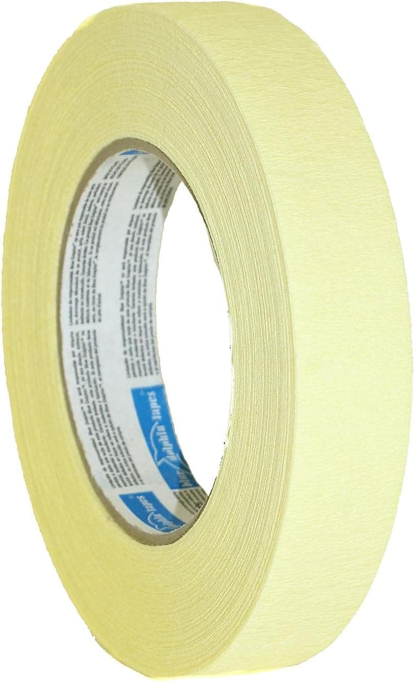 Blue Dolphin Tapes Flex Masking Tape .94 in. x 45 yd. (24 mm x 41.1 m) [PACK OF 3 ]