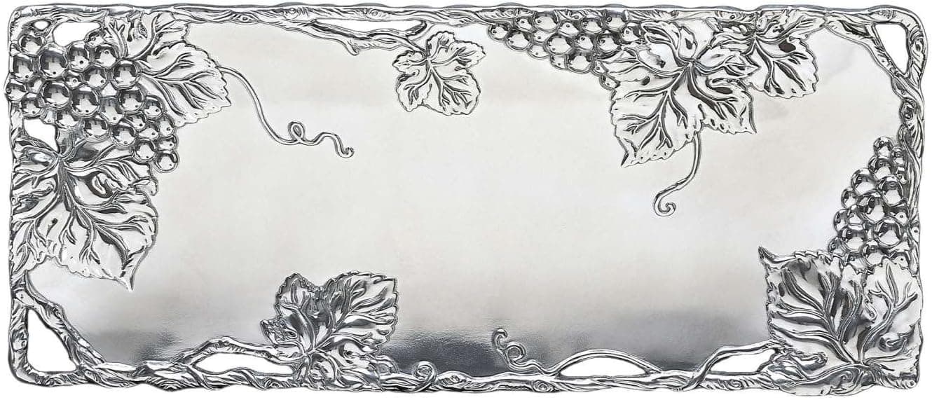 Arthur Court Grapevine 19-Inch Oblong Tray