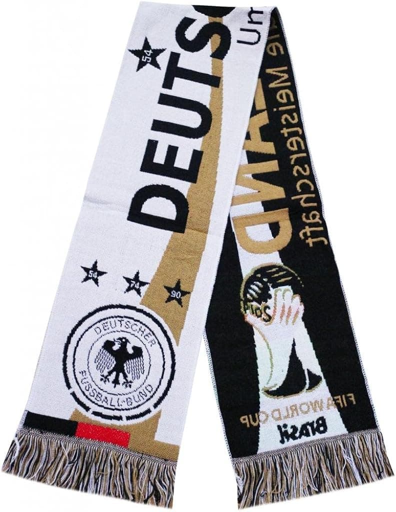 Deutschland Germany 2014 Worldcup Jacquard Scarf - Multicolour