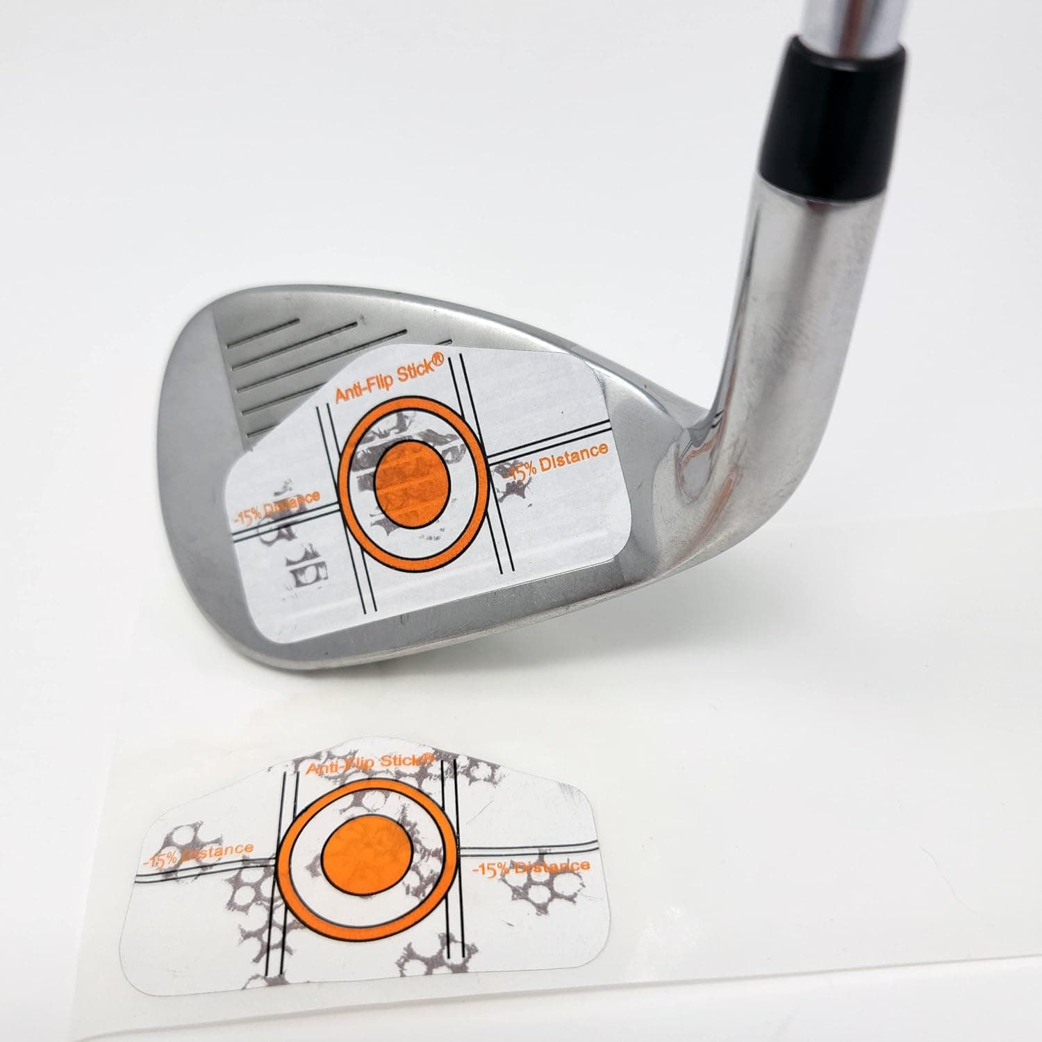 Golf Impact Tape Labels. 200 Golf Club Impact Tape Stickers For Driver, Irons Or Woods. A Simple Golf Training Aid. You Improve Your Golf Swing By Easily Seeing Where You Hit The Golf Ball At Impact.