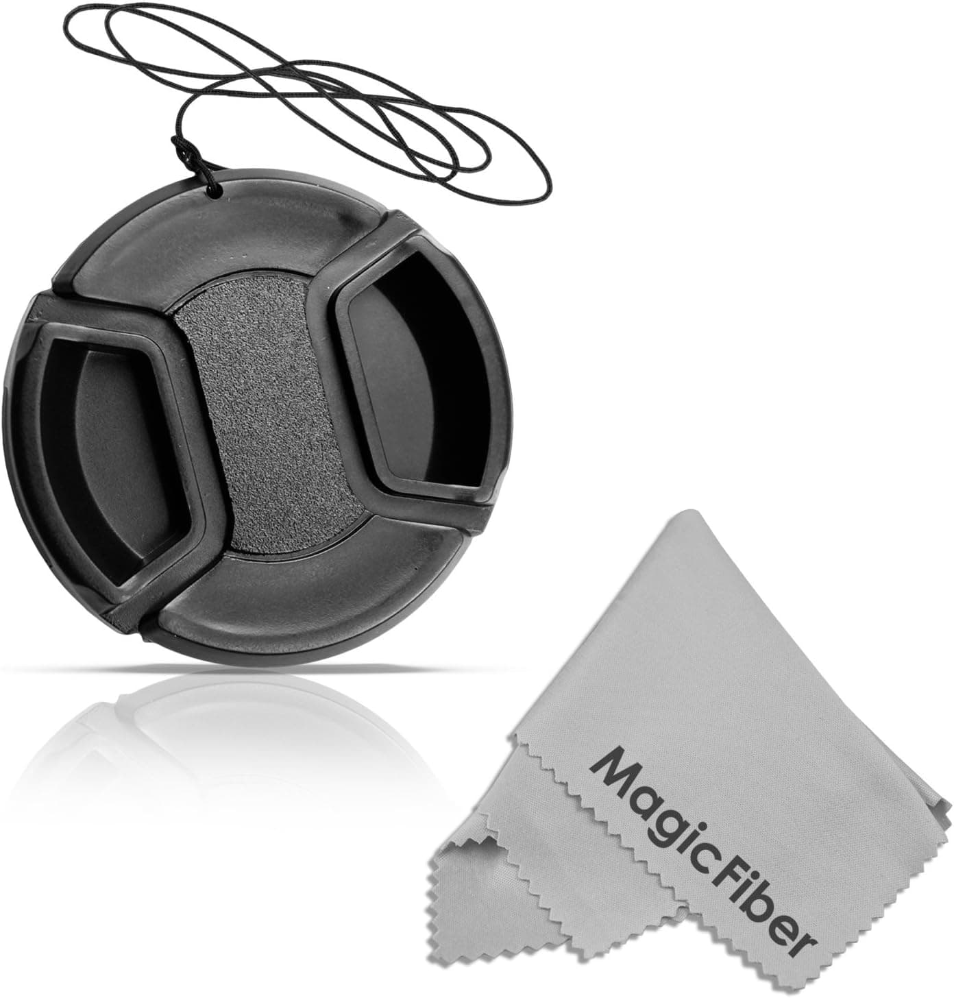 72MM Altura Photo Center Pinch Front Lens Cap for Cameras with a 72MM Filter Thread Lens