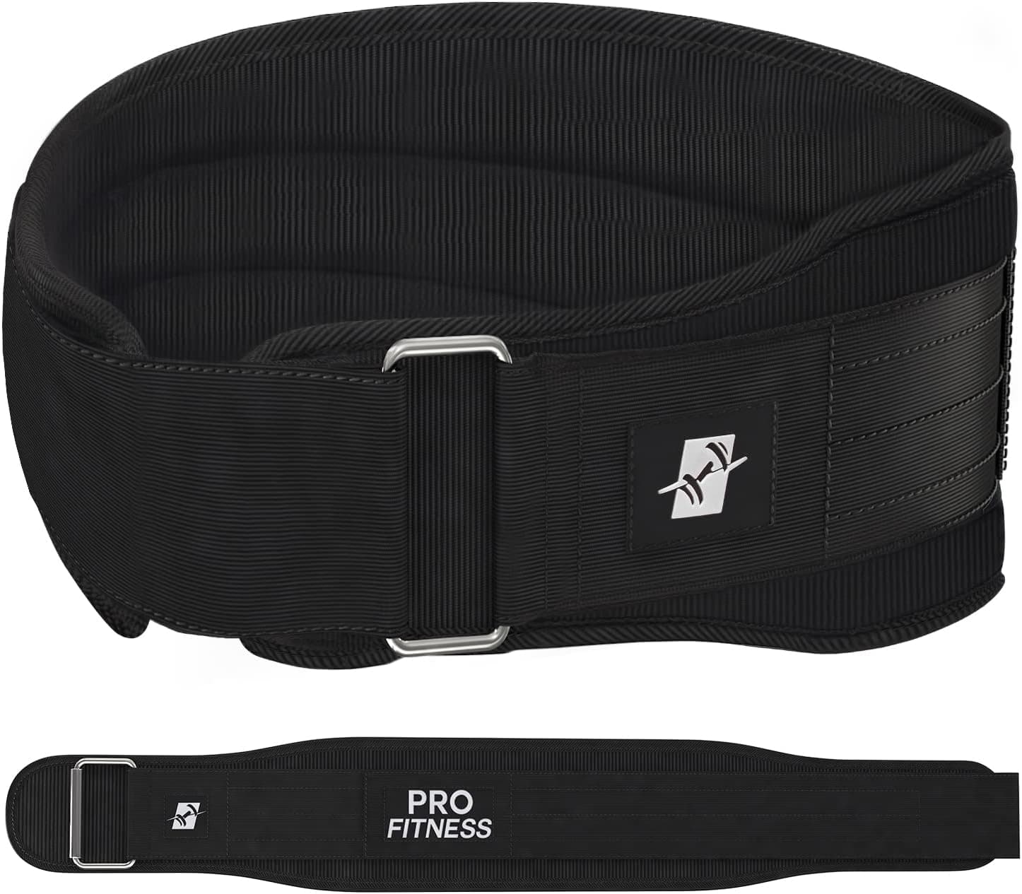 Weight Lifting Belt (4" Wide) - Locking Weight Belt for Lifting - Weight Lifting Belts Men & Women - Functional Fitness Workout Belt & Gym Belt - Squats Belt & Deadlift Belt for Back Support