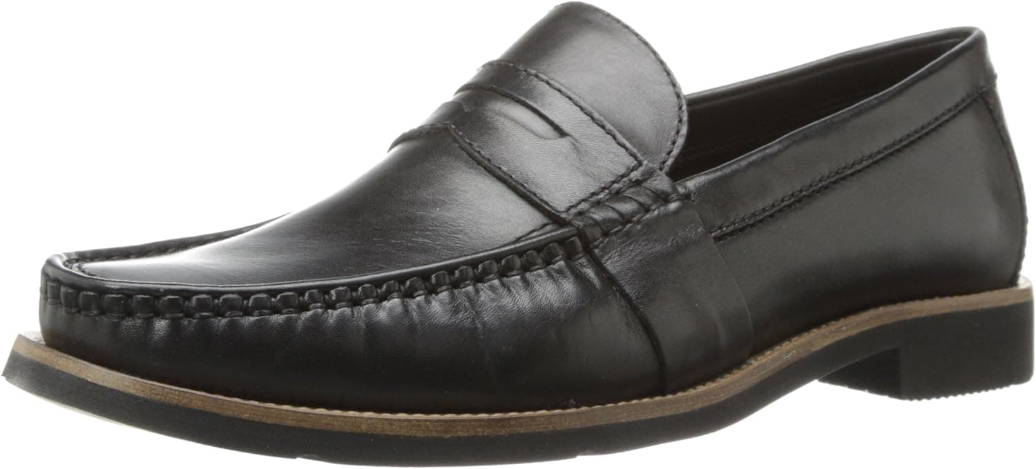 Rockport Men's Camran Penny Loafer-Black-9.5 M