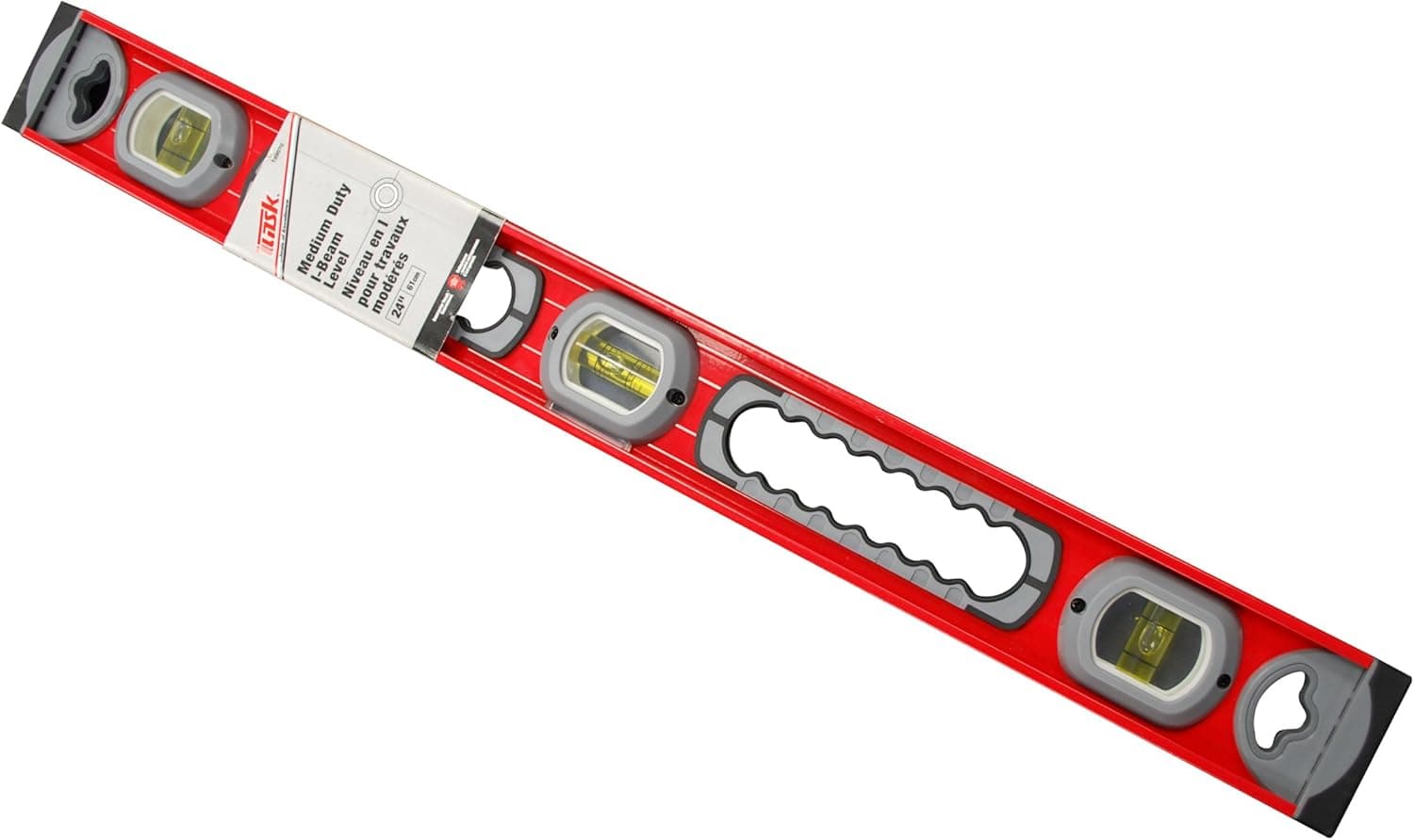 Task T59070 24-Inch Duty I-Beam Level, Medium