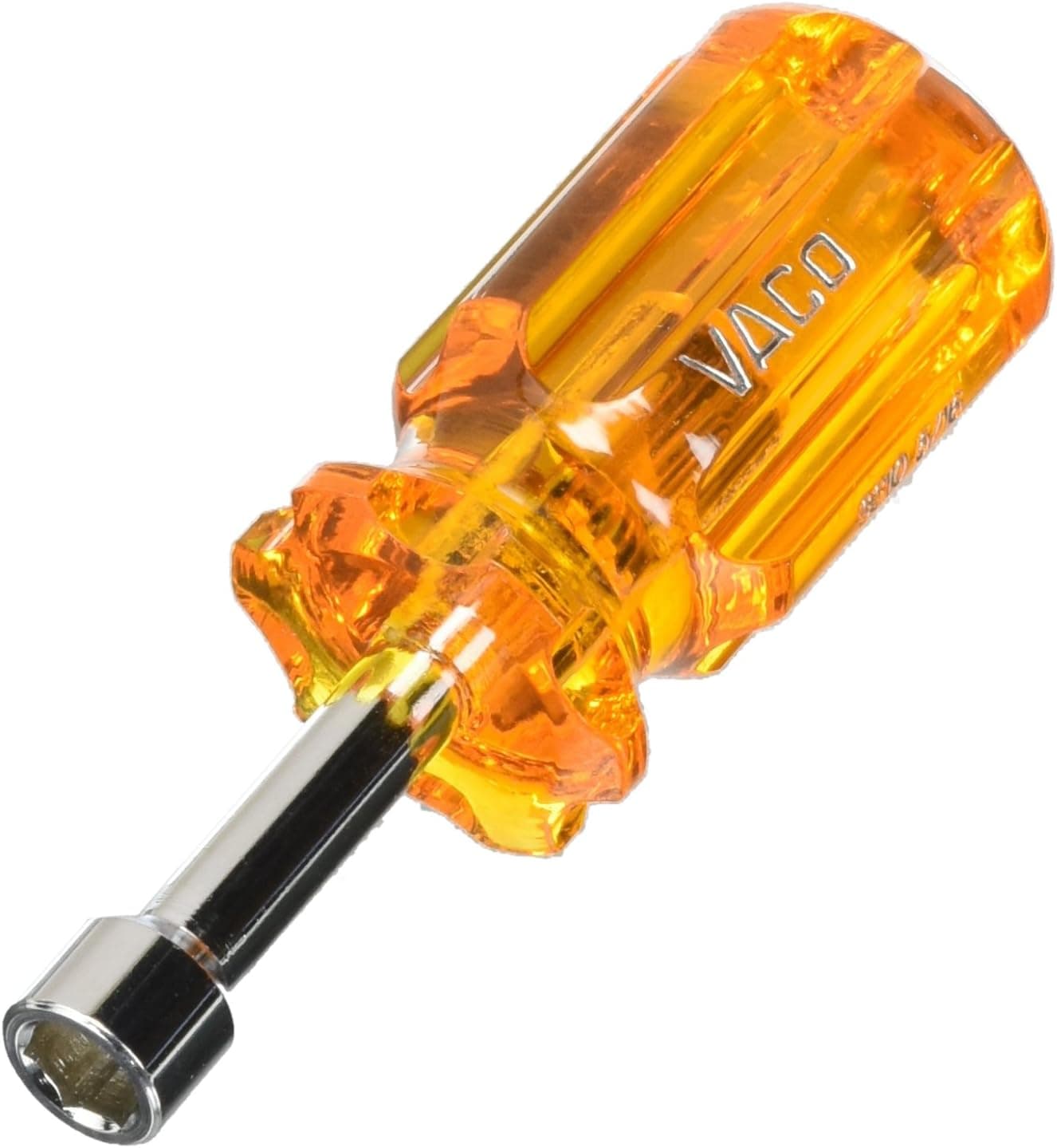 Klein Tools SS10 5/16-Inch Stubby Nut Driver with 1-1/2-Inch Hollow Shaft and Comfordome Handle