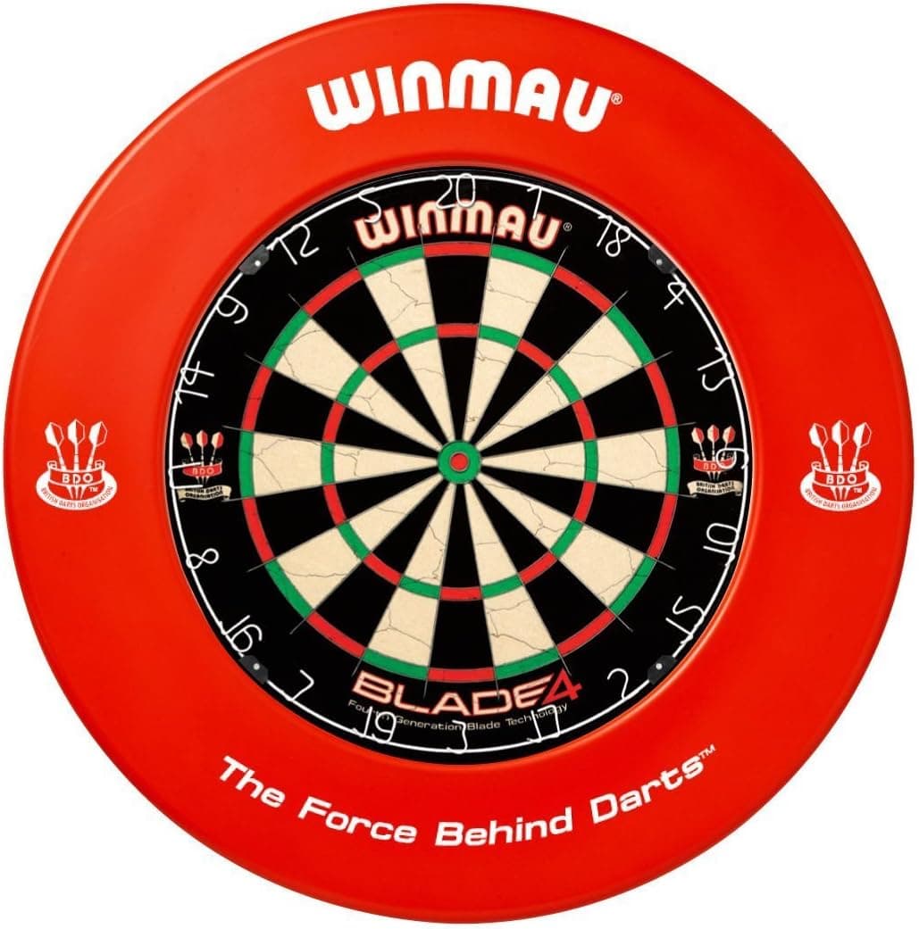 New Winmau Dart Board Surrounds (Red)