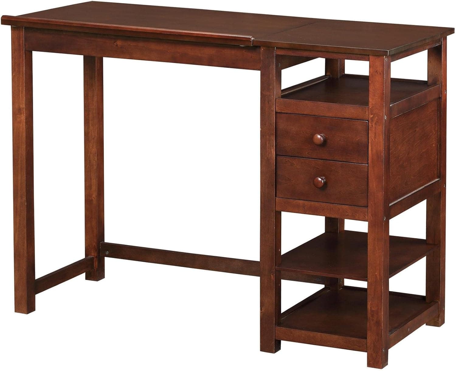 Dorel Living Drafting and Craft Counter Height Desk, Espresso