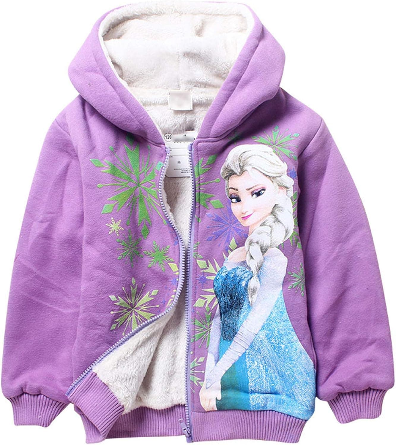 PCLOUD Girls' Thick Plush Hoodies for Winter Sweatshirt