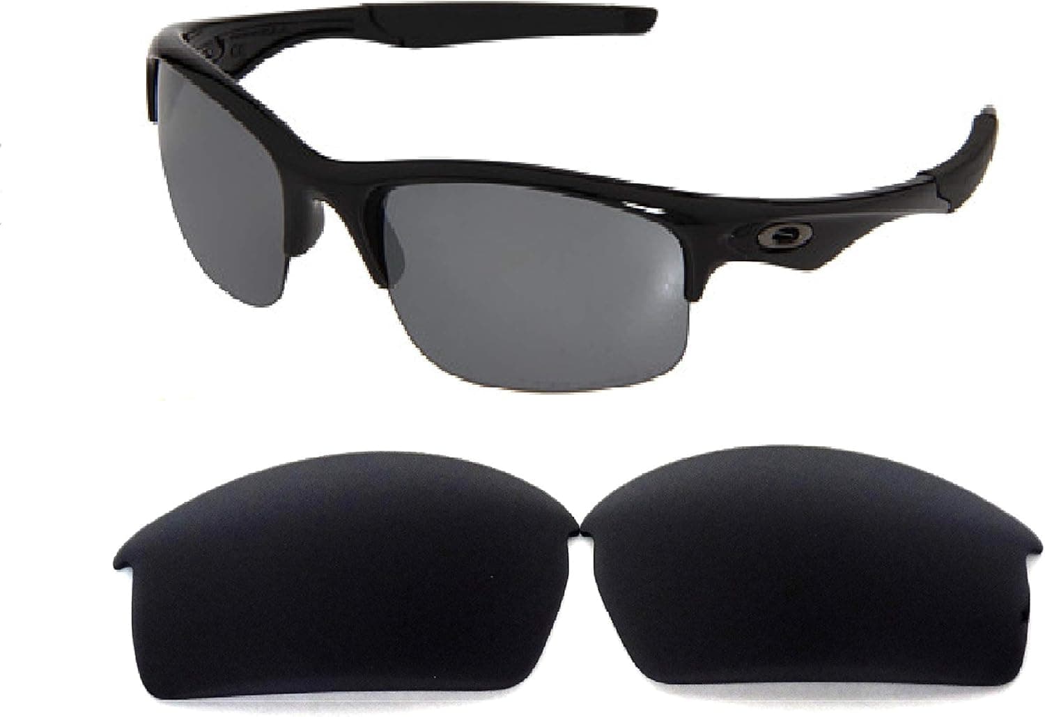 Galaxy Replacement Lenses For Oakley BottleCap Polarized Black 100% UVAB