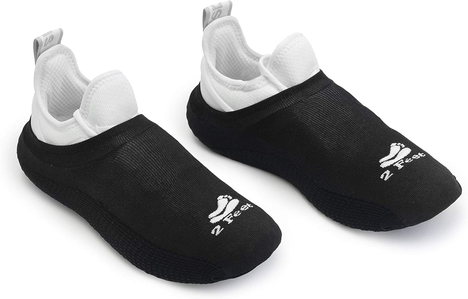 2 FEET Dance Socks Over Shoes on Carpet Floors | Over Sneakers Dance Socks | Dancing Socks for Smooth Pivots on Carpet Floor | (1 Pair Pack / 2 Socks) (Black)