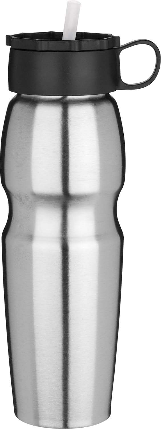 Trudeau Spritzer 22-Ounce Bottle, Metallic