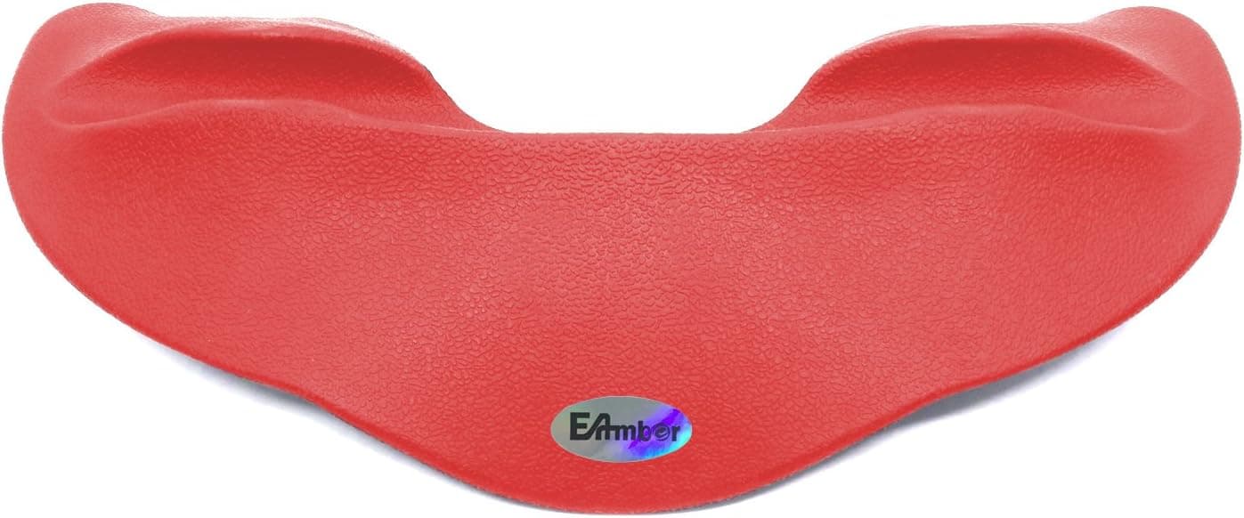 Barbell Squat Pad Shoulder Pad Professional TPE Dumbbell Squat Protective Cover Protection Pad Protector (Red 01)