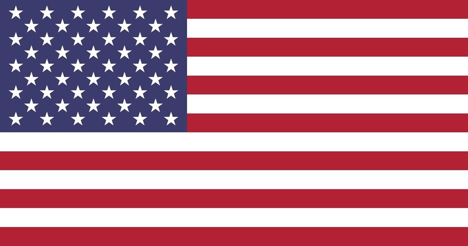US Flag (5x8) Decal for auto, Truck or Boat