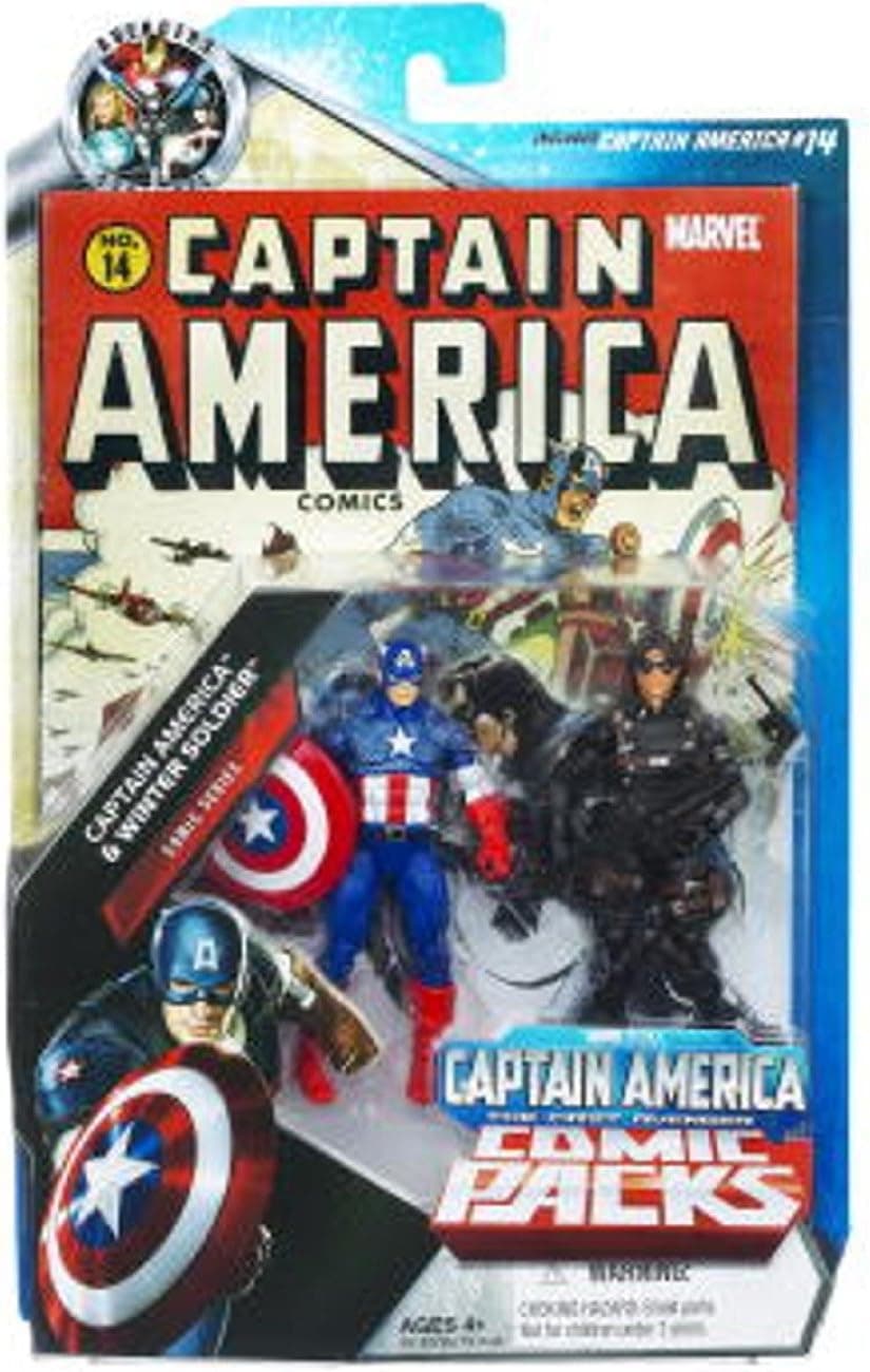 Marvel Universe Greatest Battles Exclusive Action Figure 2Pack Captain Americ... by Hasbro Toys