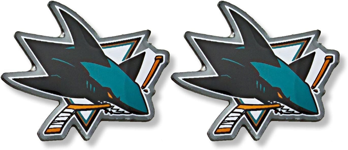 NHL San Jose Sharks Team Logo Post Earrings