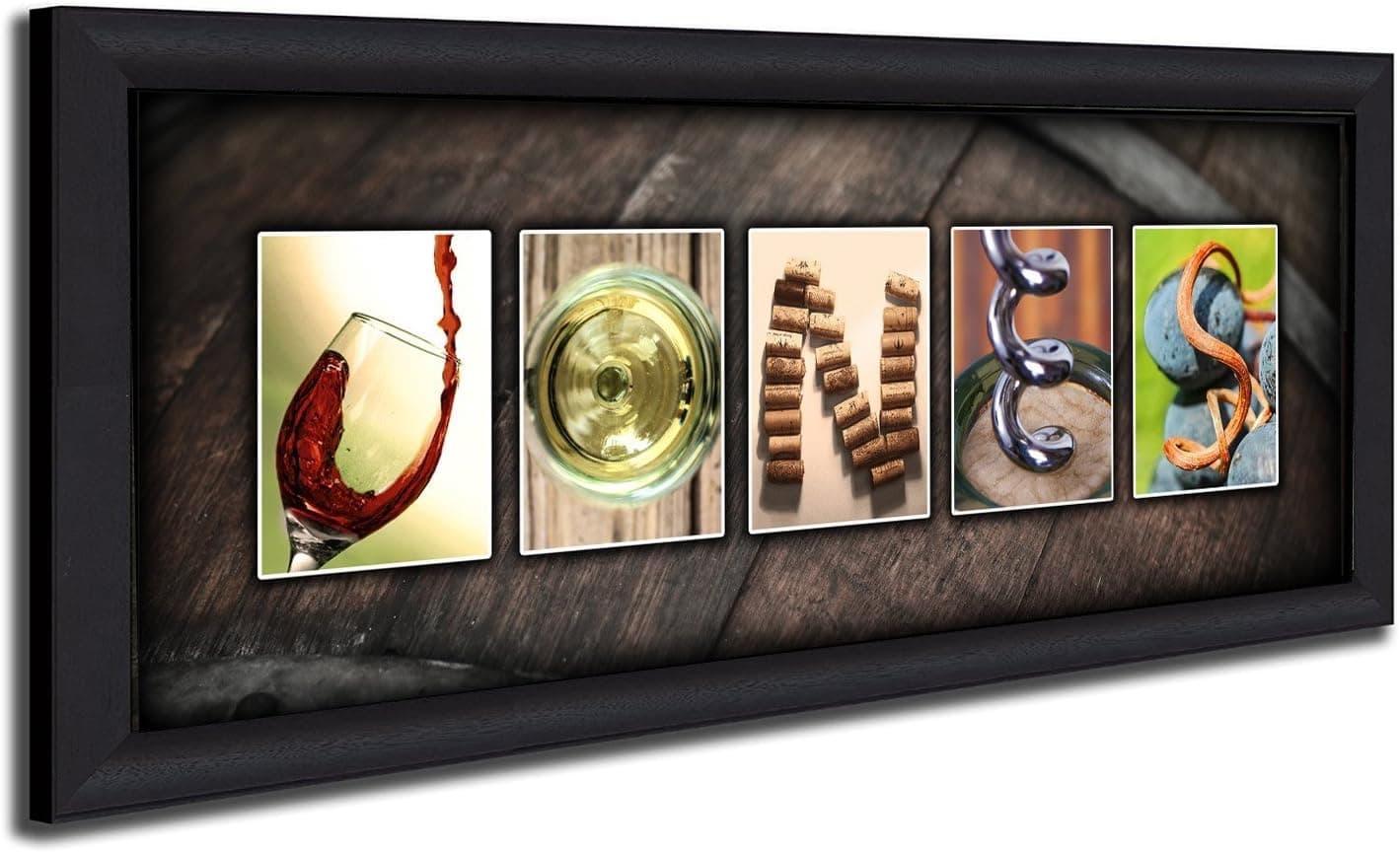 Framed Canvas - Personalized Wine Name Art - Perfect and unique customized gift for the wine lover or wine enthusiast.
