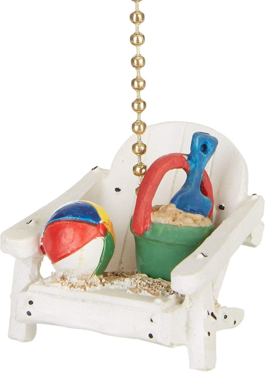 Tropic Tiki Island Beach Chair Decor Ceiling Fan Pull