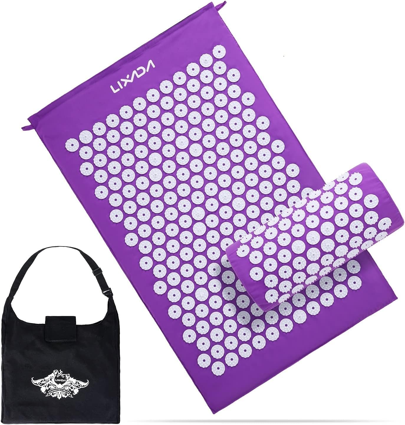 Lixada Mat and Pillow Set with 2pcs Balls with Carry Bag (Optional)