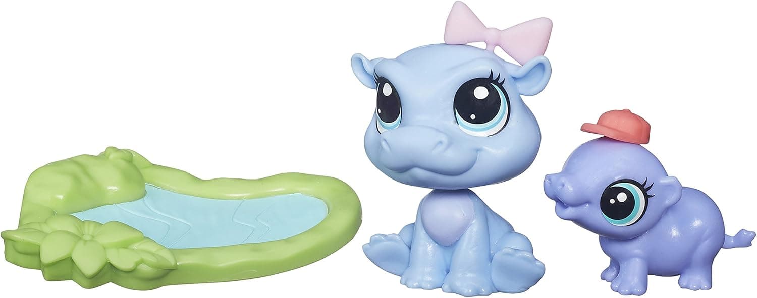 Littlest Pet Shop Pets In The City Sunshine Kiboko And Splasher Kiboko #144 And #145