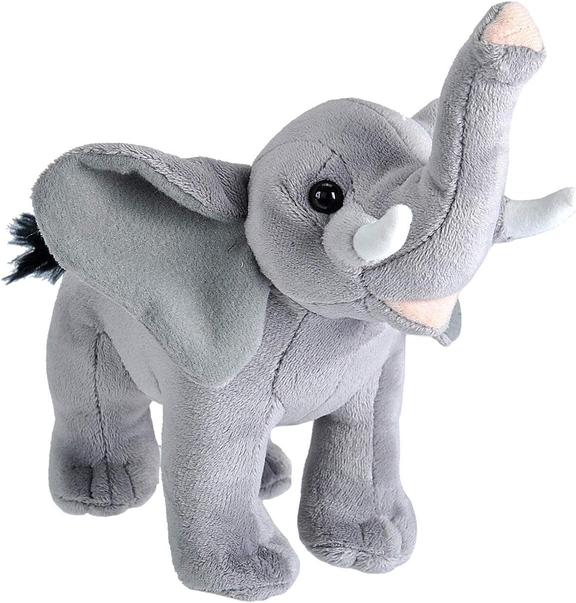 WILD REPUBLIC Wild Calls Elephant Plush, Stuffed Animal, Plush Toy, Kids Gifts, 8 inches