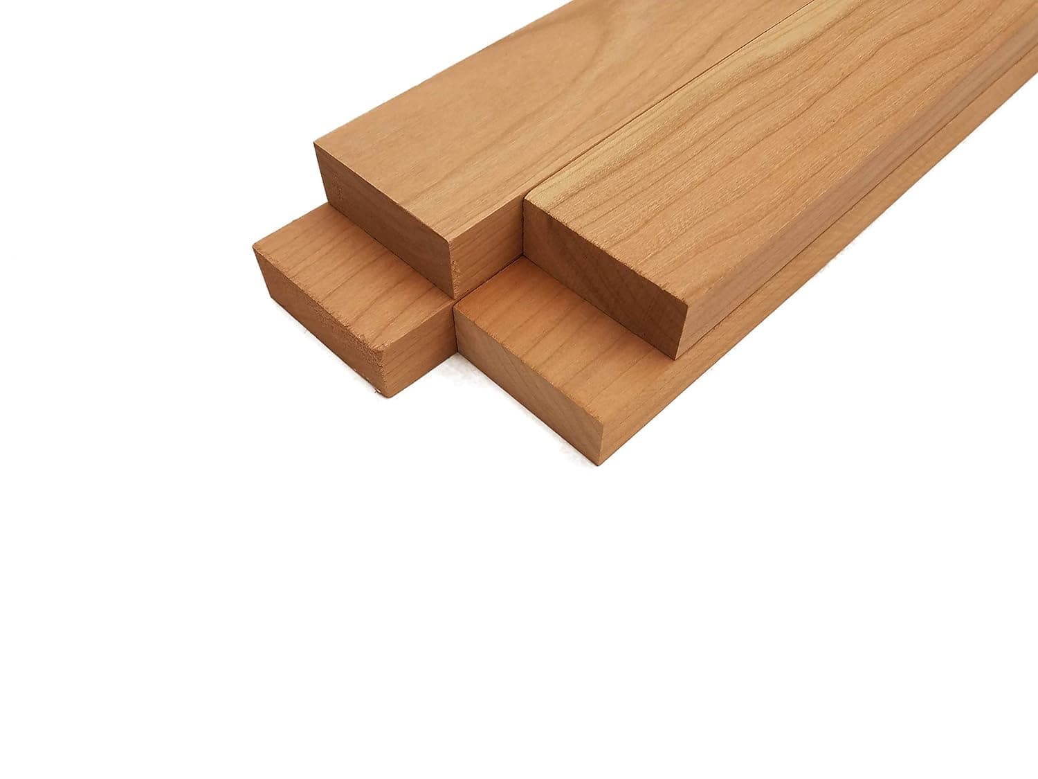 Cherry Lumber - 3/4" x 2" (4 Pcs) (3/4" x 2" x 18")
