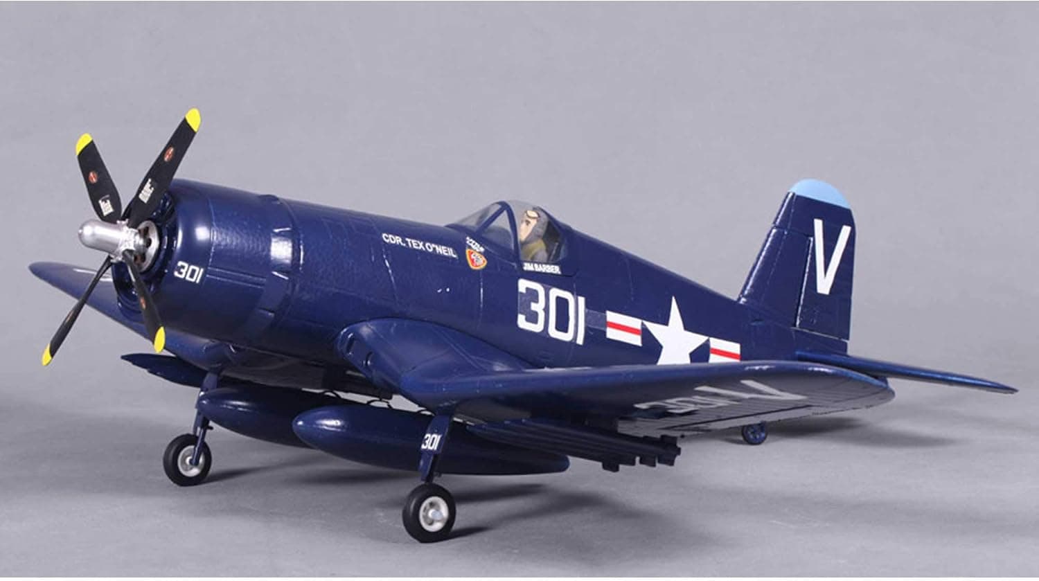 W-Monster FMS F4U Corsair V2 Blue RTF, 800mm, FMM022R
