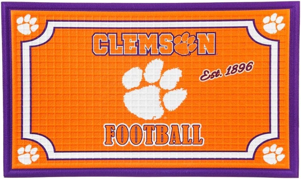 Team Sports America NCAA Embossed Floor Mat, 18 x 30 inches