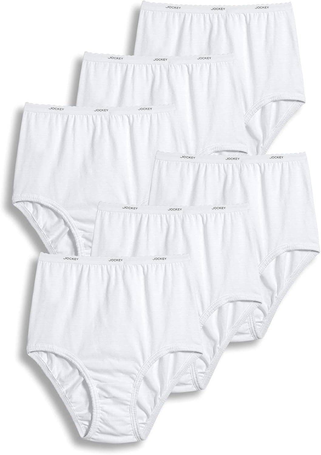 Jockey Women's Underwear Classic Brief - 6 Pack