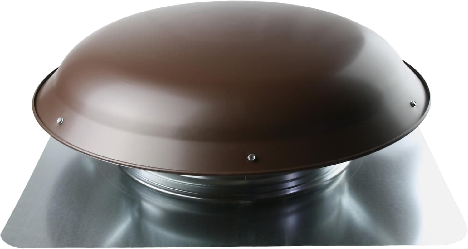 Roof Mount/Mounted Power Attic Ventilator (Brown)