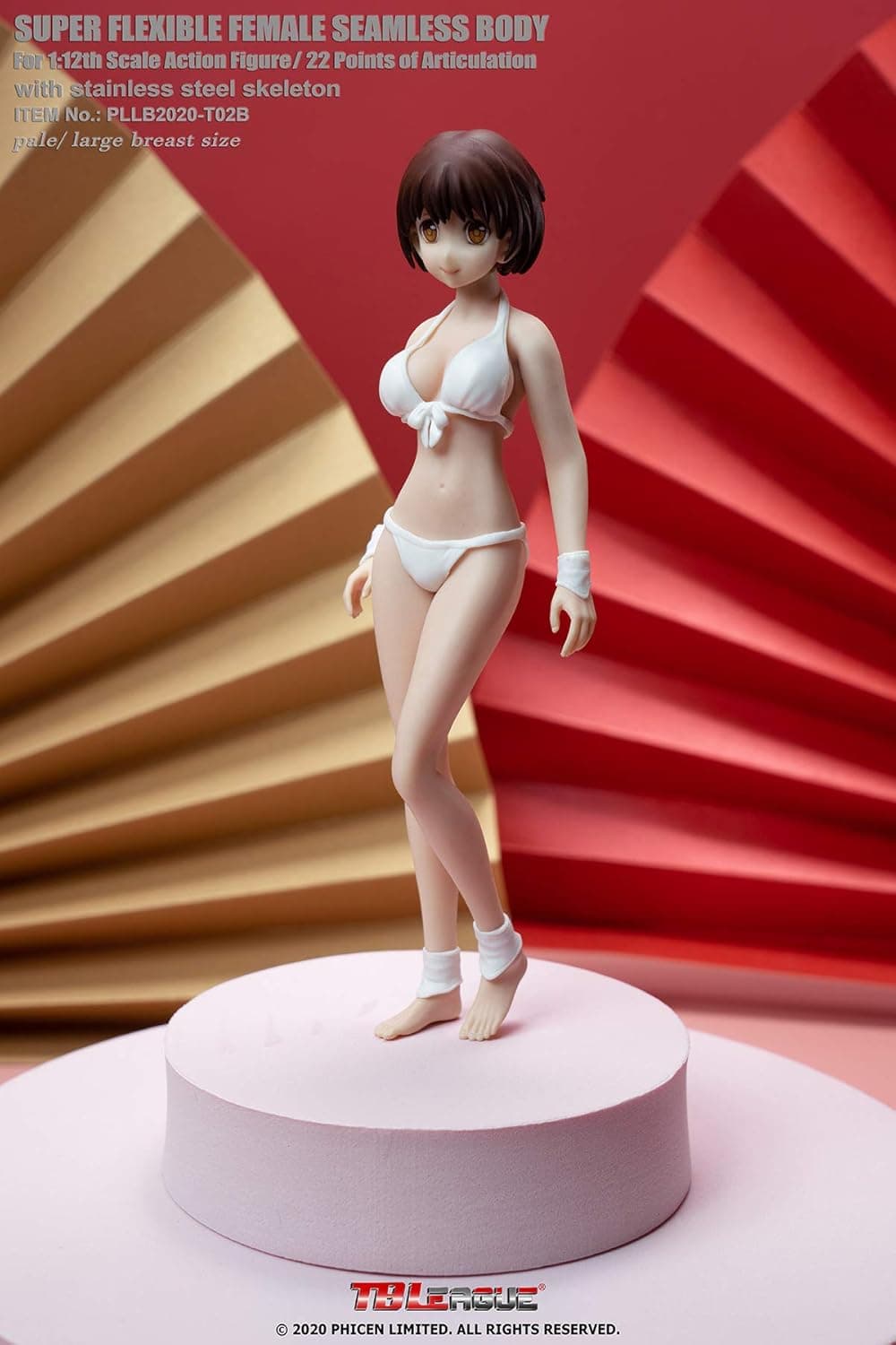 Phicen TBLeague T02A T02B 1/12 Scale Female Super-Flexible Seamless Bodies (T02B)