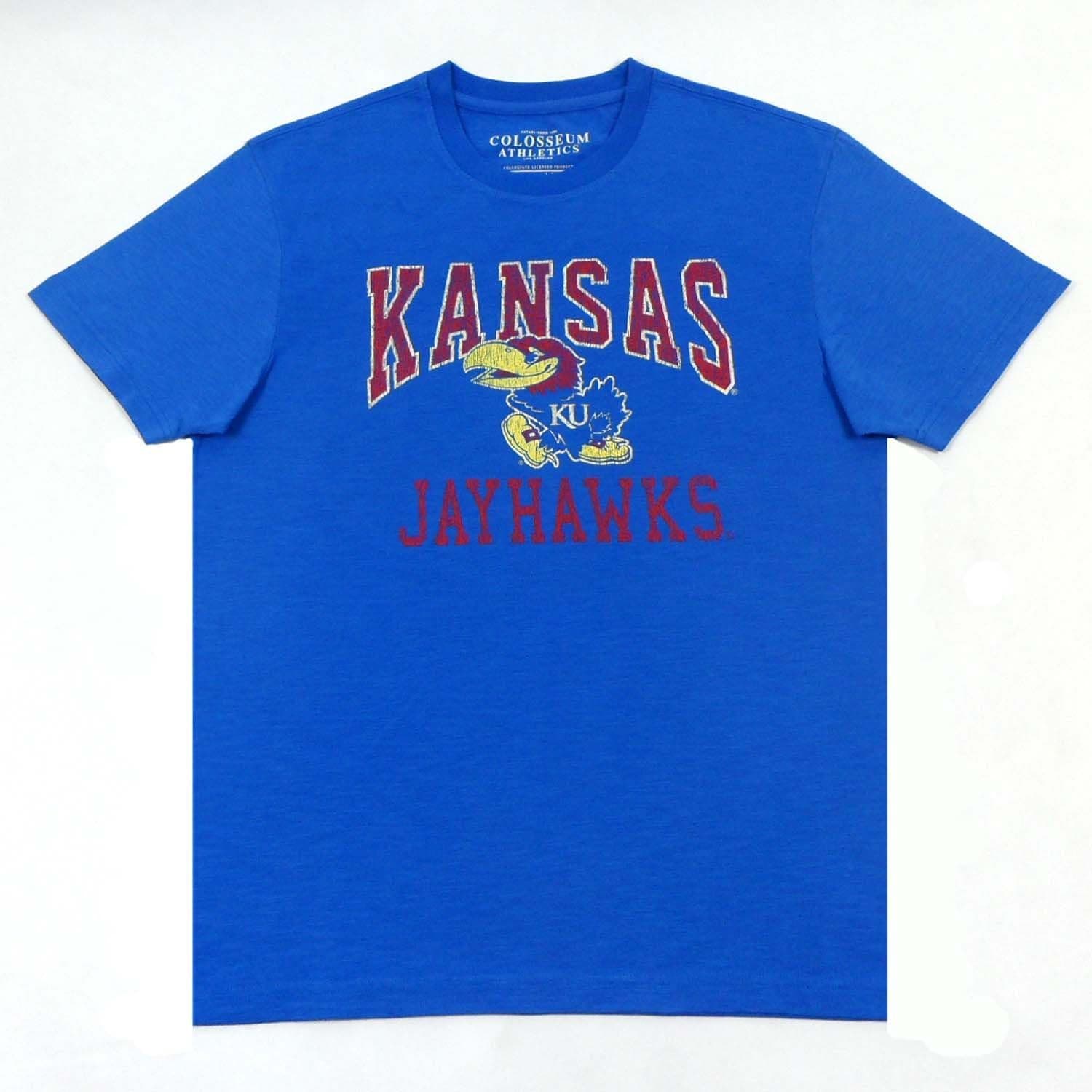NCAA Kansas Jayhawks Contender Short Sleeve Tee Shirt
