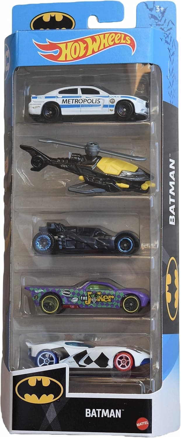 Hot Wheels Batman 5 Pack