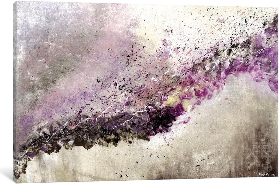 iCanvasART VWO10 Hush Gallery Wrapped Canvas Art Print by Vinn Wong, 12" x 1.5" x 18"