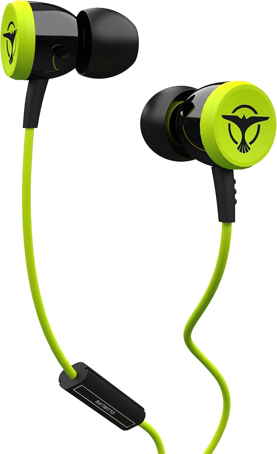 CLUBLIFE CL31-1-05 CL-3 Paradise In-Ear Headphones with Mic, Green