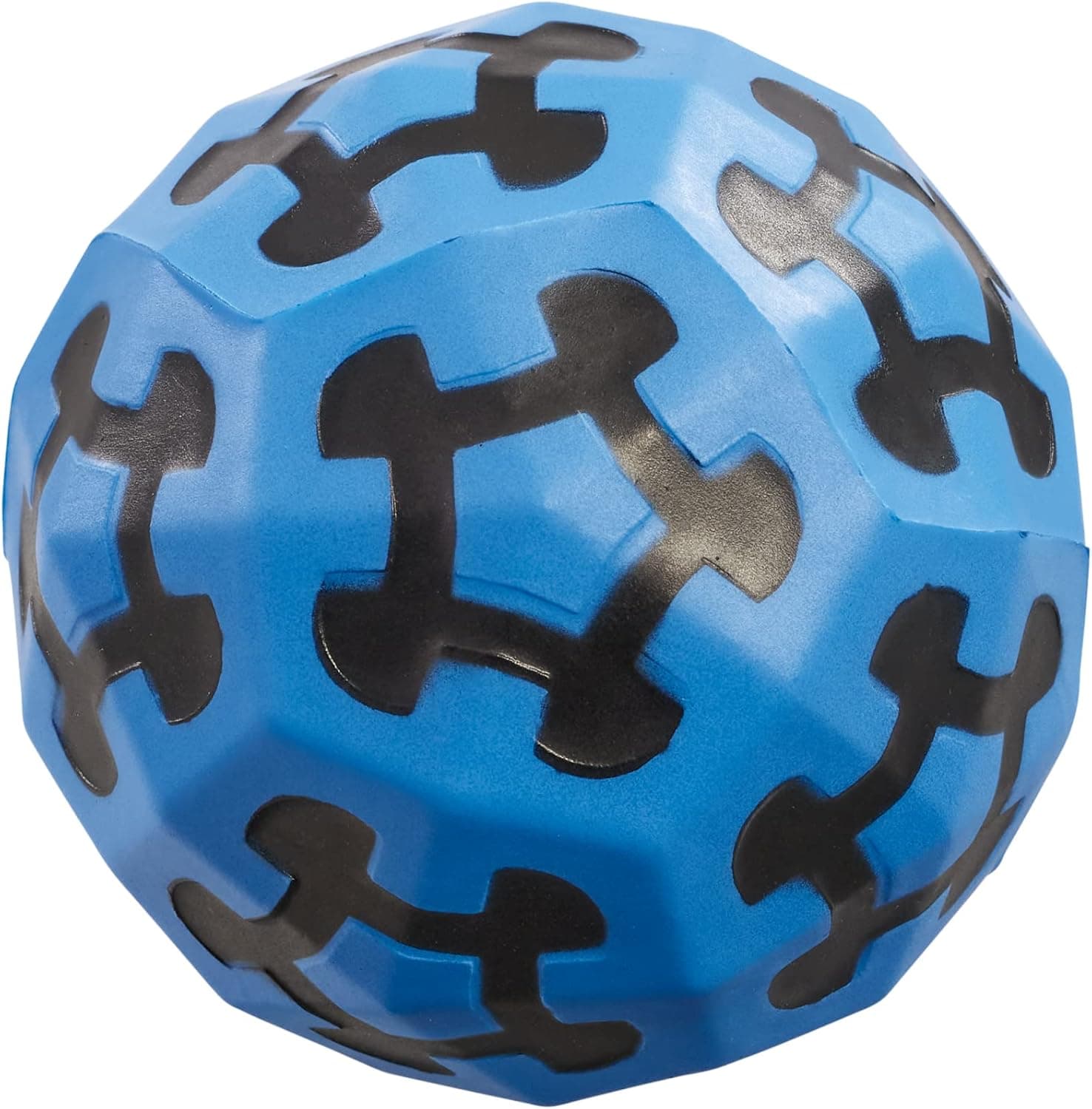 WAHU Sonic Shock Ball Blue - Ultra-Bounce Ball Bounces Up to 60 Feet! - Bounce and Catch 2.7 Inch Ball