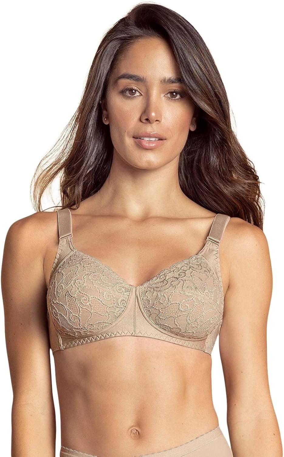 Leonisa Wireless Comfy Control Bras in Lace for Women