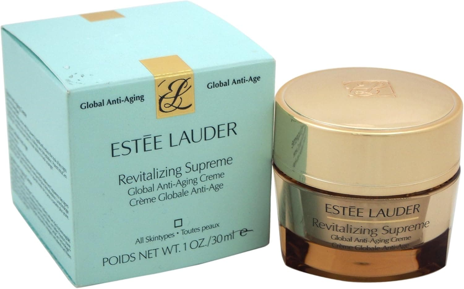 Estee Lauder Unisex Revitalizing Supreme Global Creme, All Skin Types, 1 Ounce