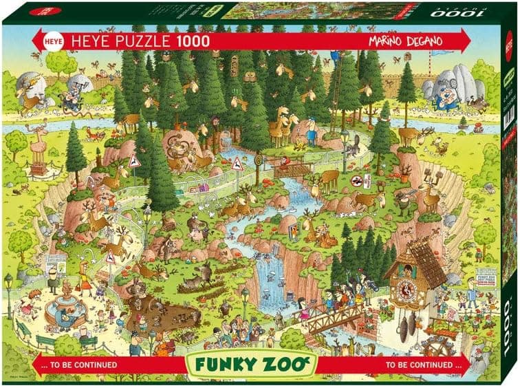 Heye Black Forest Habitat Puzzles (1000-Piece)