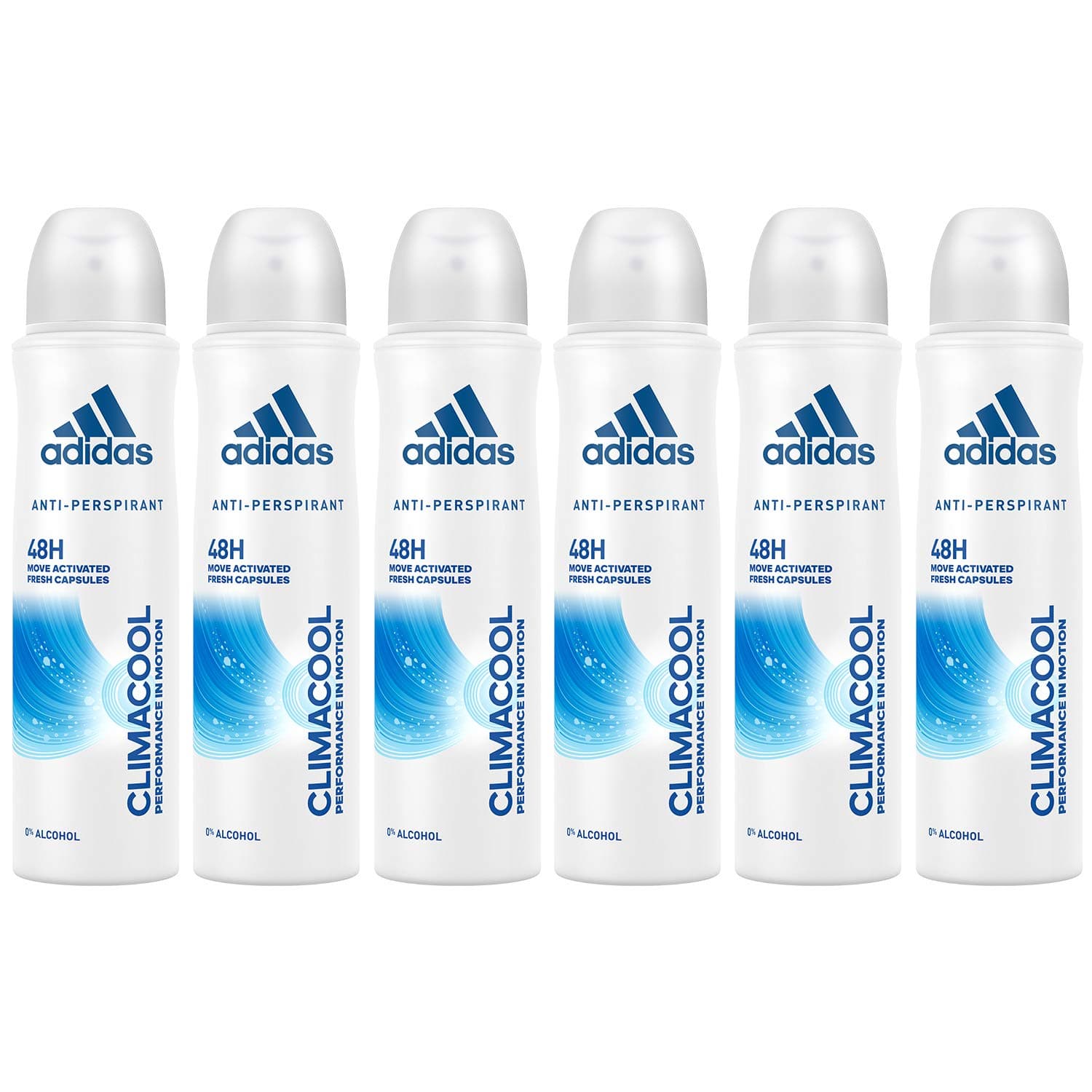 Climacool Performance In Motion, 48h Anti-Perspirant Spray For Women 5 Oz (6 Pack)