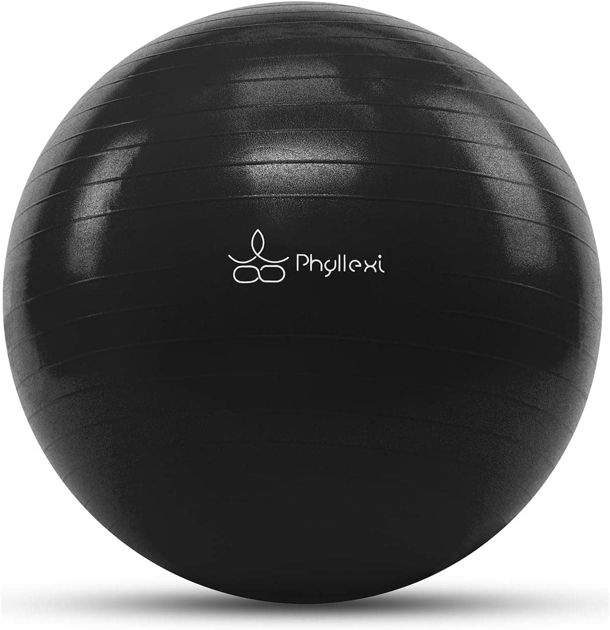 PHYLLEXI Exercise Ball (55-85cm) Extra Thick Yoga Ball Chair-Pro Grade Anti-Burst Heavy Duty Stability Ball Supports 2200lbs, Birthing Ball with Quick Pump for Office & Home & Gym