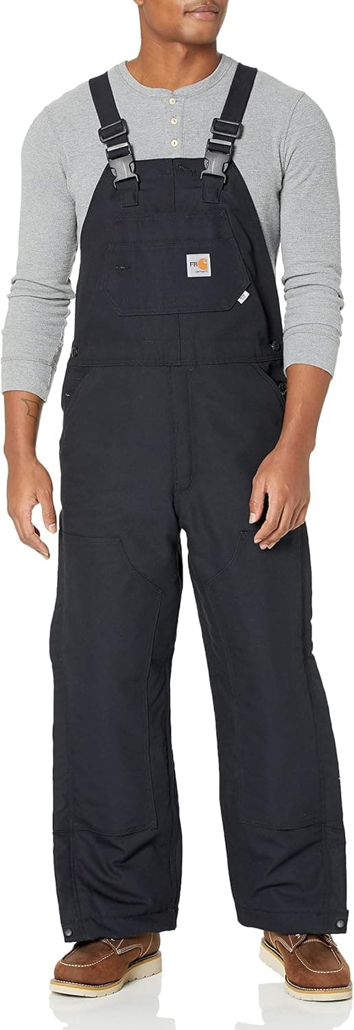 Carhartt Men's Flame Resistant Duck Bib Lined Overall