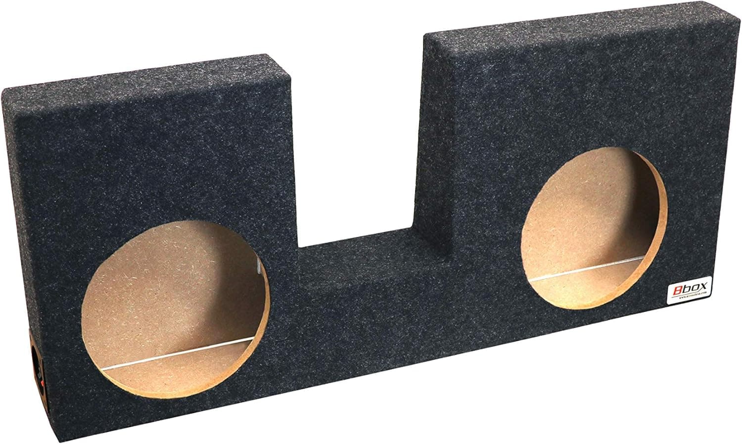 Bbox Dual Sealed 10 Inch Subwoofer Enclosure - Accu-Tuned Sealed Subwoofer Boxes & Enclosures - Subwoofer Box Improves Audio Quality, Sound & Bass - Fits 2011-2016 Ford F250/350/450 Crew Cab