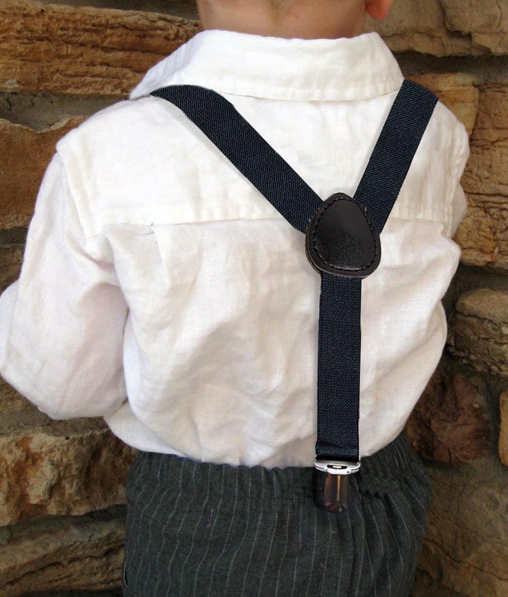 Mr. Toddler Suspenders153; Versatile Children Suspenders Perfect for Any and All Occasions Manufactured to Last in a Stunning Classic Black Practical in Application Smart and Stylish Easy to Use 284.2