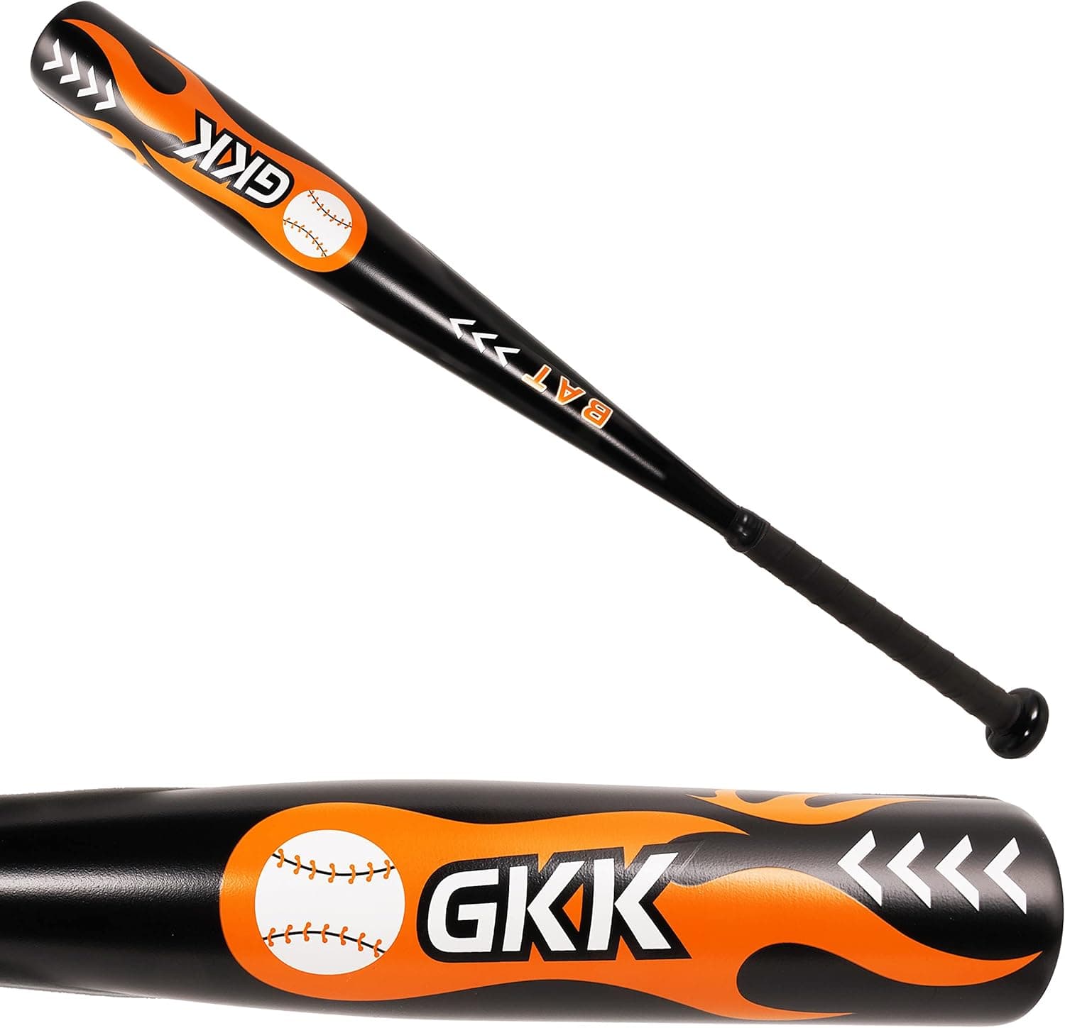 GKK Baseball Bat Kids Baseball Bat Series |-11| Tee Ball Bat Lightweight Batting Practice Bat Baseball Training Equipment |1 Pc. Aluminum| 2 1/4 Barrel | 24", 25", 26"