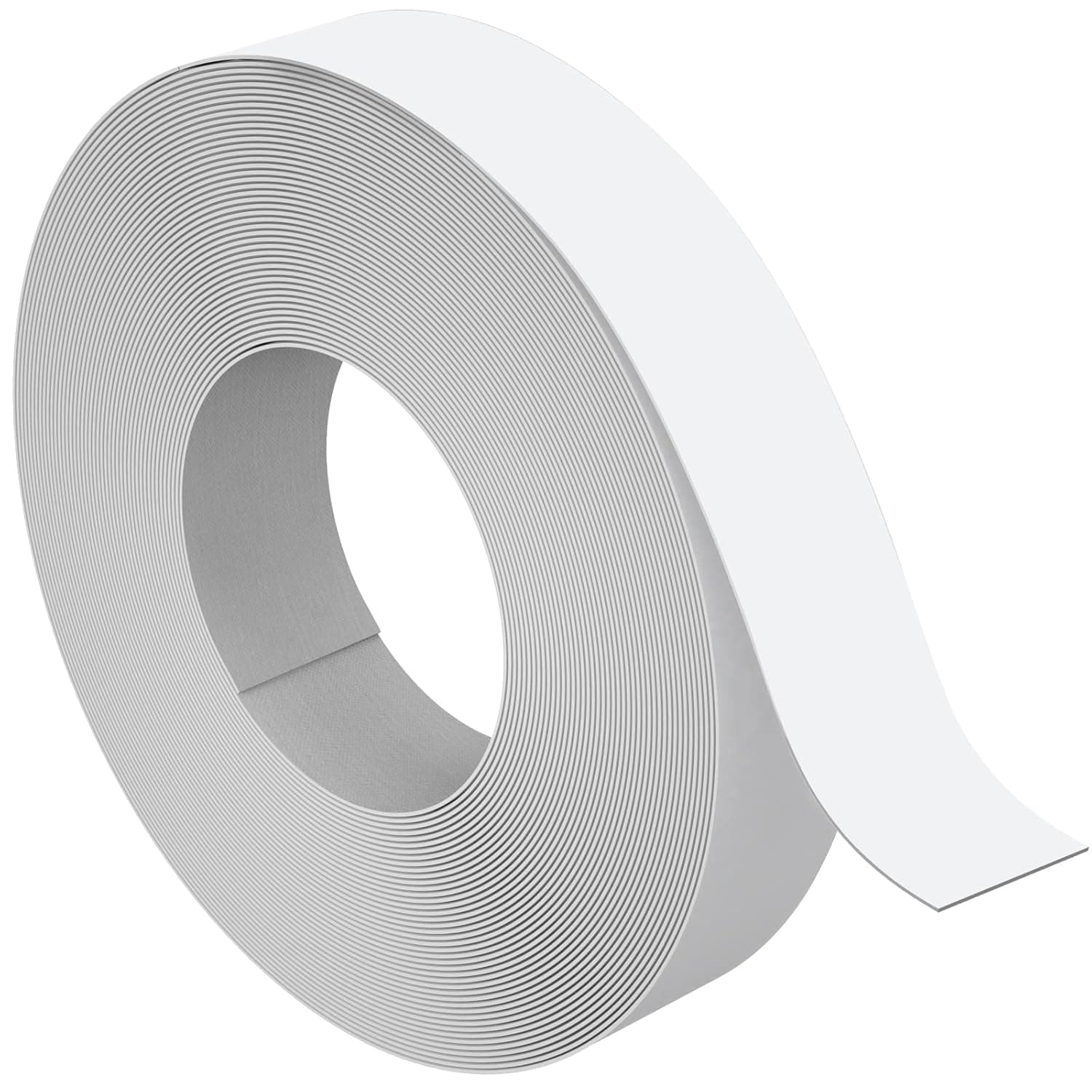ZYJT Melamine Edge Banding, 3/4 inch x 25ft roll of Veneer White Edge Banding Pre-glued, Real Wood Tape Banding for Cabinet Repair Furniture Restoration