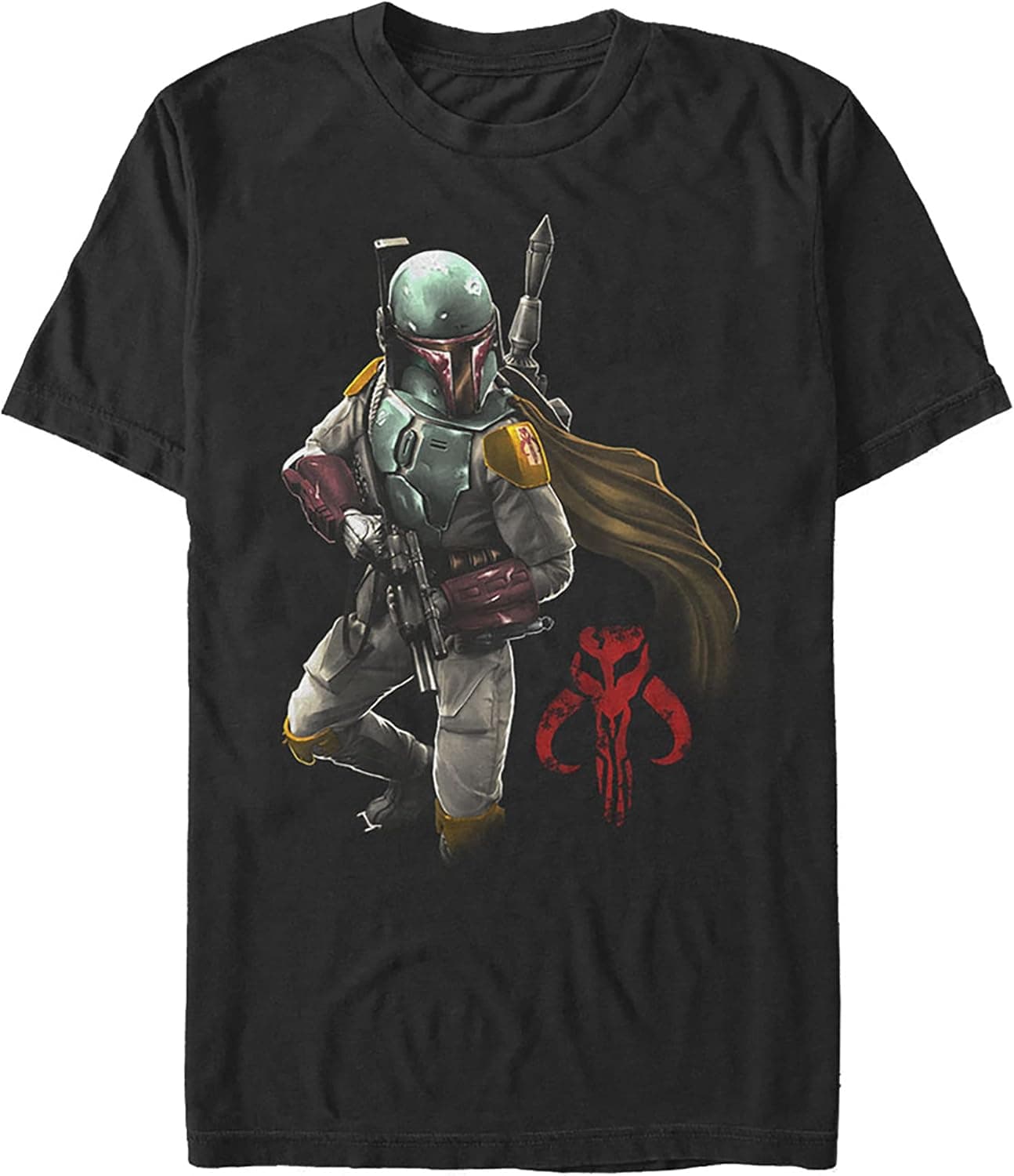 STAR WARS Men's Mandalorian Warrior T-Shirt
