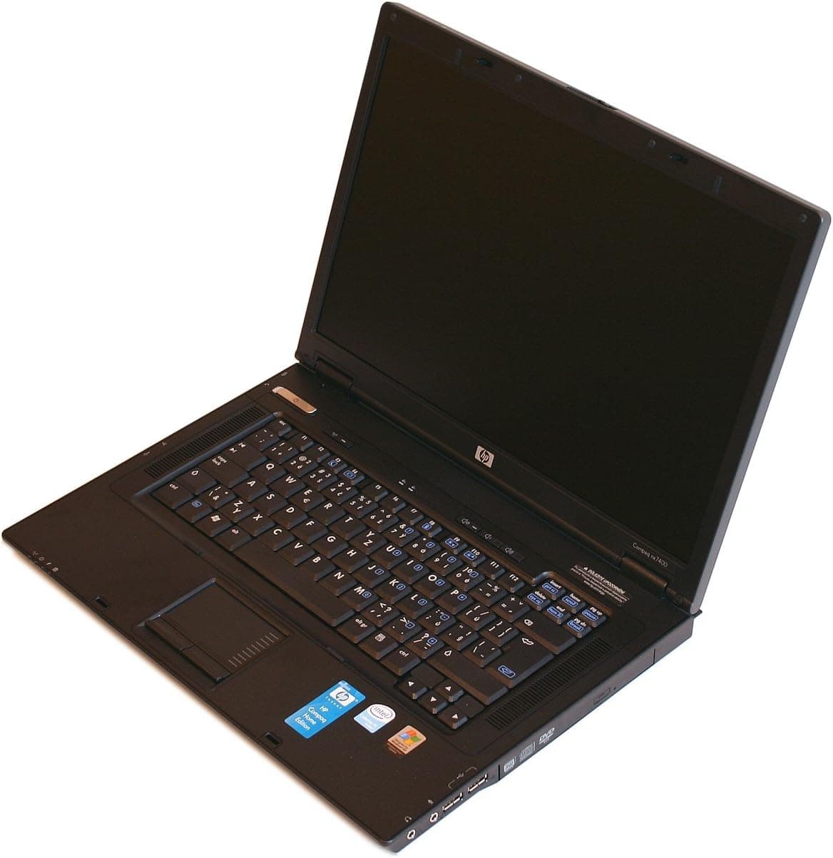 HP Compaq nx7400 15.4" Recertified Laptop - Intel Core 2 Duo 1.66GHz, 2GB, 80GB, DVD-Combo, Win 7 Home Premium 32-Bit