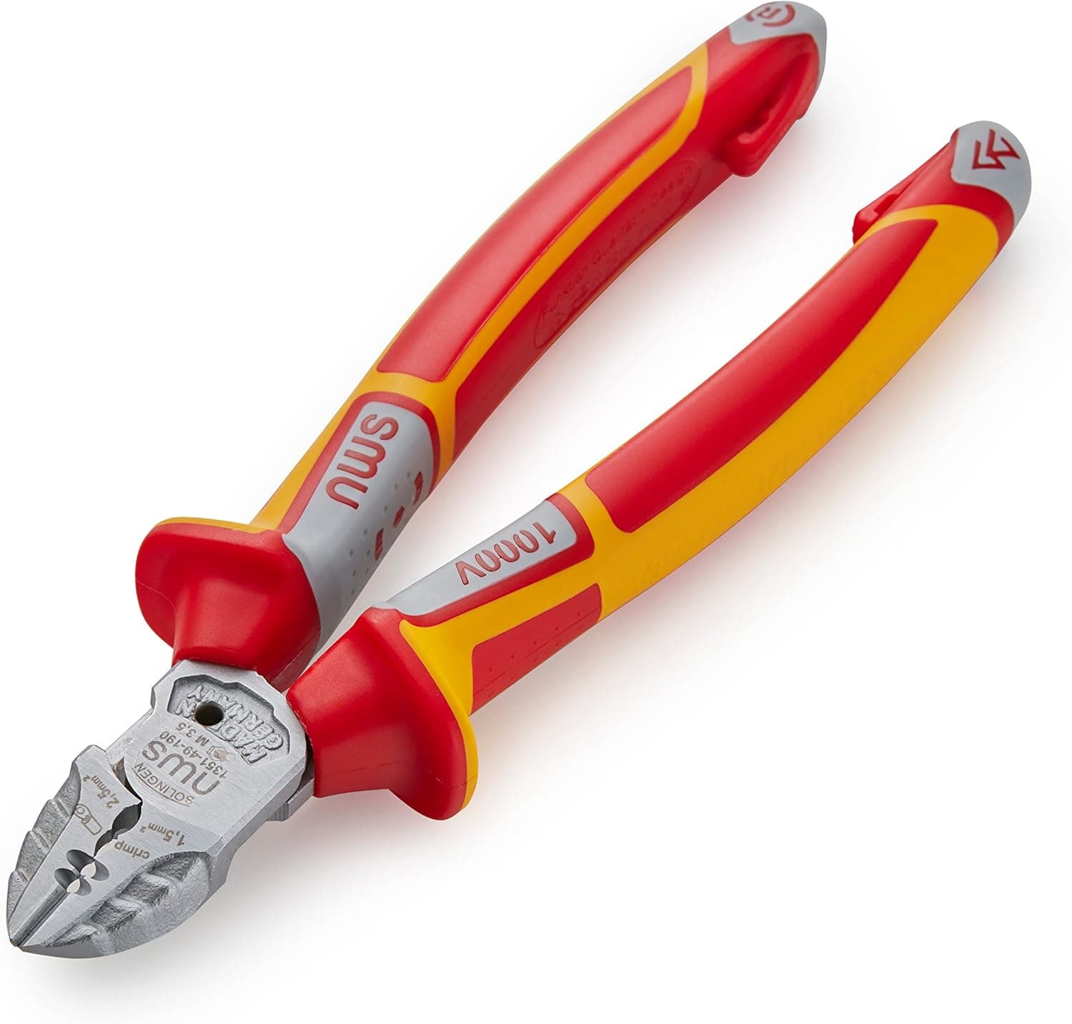 NWS 1351-49-VDE-190-SB VDE-7-1/2" Electrician's Side Cutter